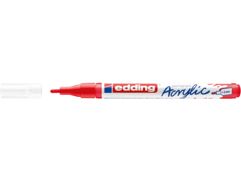 Akrüülmarker edding 5300 punane