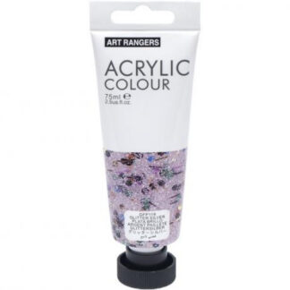 Akrüülvärv Art Rangers 75 ml tuubis Glitter-hõbedane