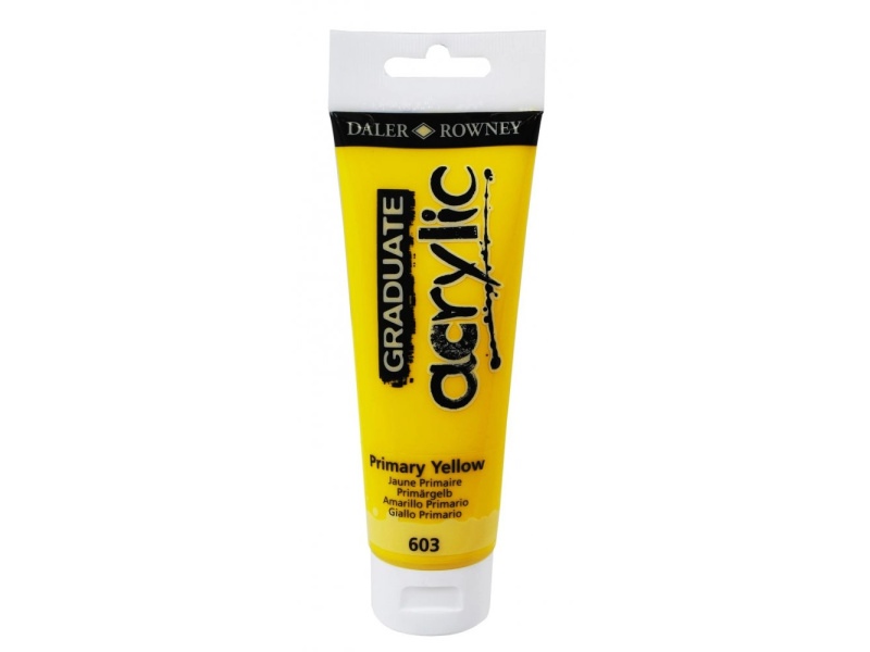 Akrüülvärv Daler-Rowney graduate 120ml primary yello
