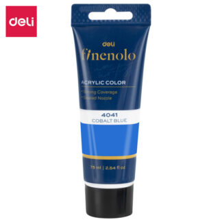Akrüülvärv DELI Finenolo 75ml, koobaltsinine