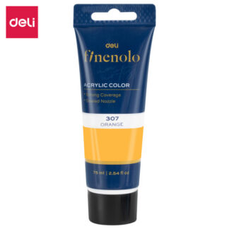 Akrüülvärv DELI Finenolo 75ml, oranž