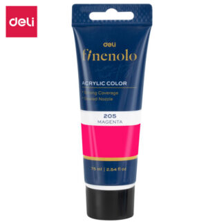 Akrüülvärv DELI Finenolo 75ml, roosa