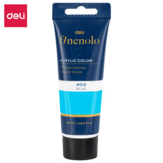Akrüülvärv DELI Finenolo 75ml, sinine