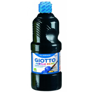 Akrüülvärv Fila Giotto 500ml, pudelis must