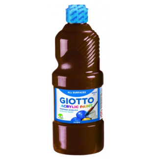 Akrüülvärv Fila Giotto 500ml, pudelis pruun