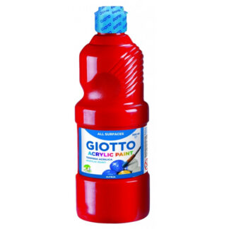Akrüülvärv Fila Giotto 500ml, pudelis punane