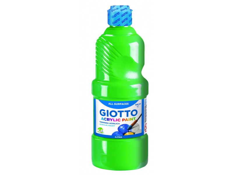 Akrüülvärv Fila Giotto 500ml, pudelis roheline