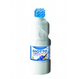Akrüülvärv Fila Giotto 500ml, pudelis valge
