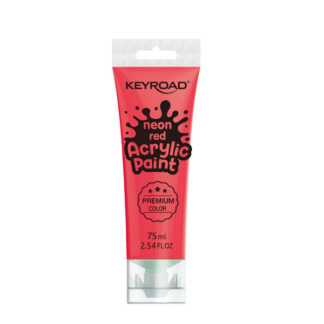 Akrüülvärv Keyroad 75ml, neoon punane