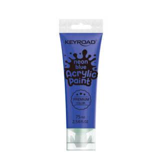 Akrüülvärv Keyroad 75ml, neoon sinine