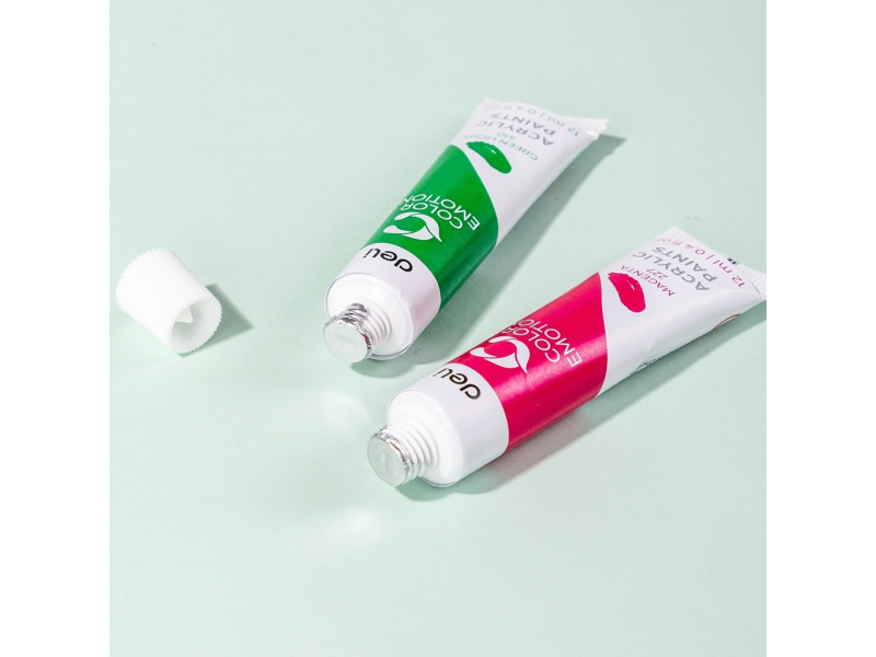 Akrüülvärvid DELI 24-värvi 12ml tuubis - Image 3