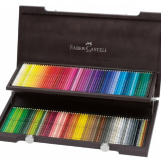 Akvarell-kunstipliiatsid Faber-Castell Albrecht Dürer 120 värvi, puit karp