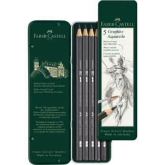Akvarellpliiatsid Faber-Castell Aquarelle 5tk/pk