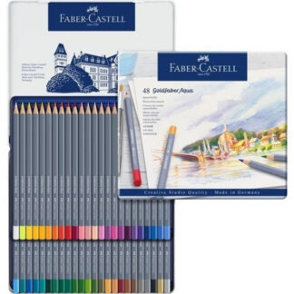 Akvarellpliiatsid Faber-Castell Goldfaber Aqua Creative Studio 48 värvi