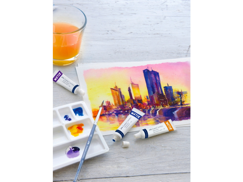 Akvarellvärv Faber-Castell 24 värvi 9ml - Pilt 2