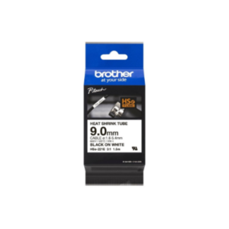 Brother | Heat shrink tube tape HSe-221E | must valgel