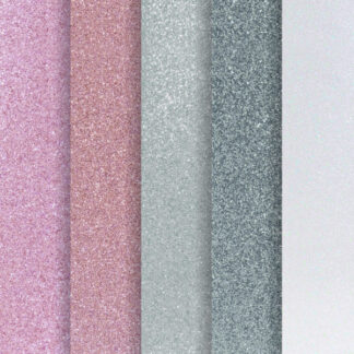 Dekoratiivne glitterkaardipaber A4 Azure 5tk/pk 210g/m²