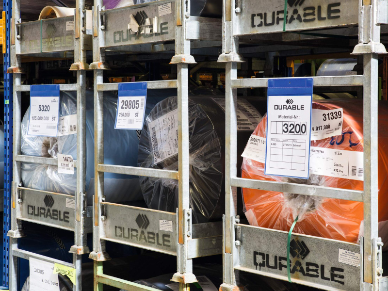 Dokumendiümbris Durable A5 magnetiline tumesinine - Pilt 3