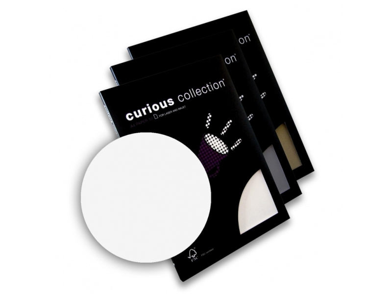 Esinduspaber Curious Metallics Ice Silver A4/120g/50L