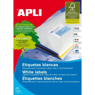 Etiketid Apli 1279 105x74mm A4/100L