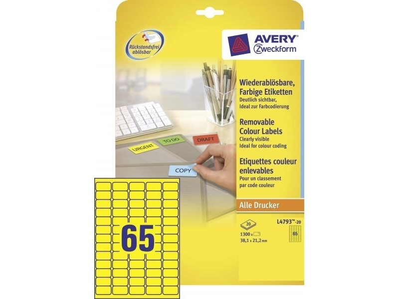 Etiketid Multi3 10498 97x67,7mm A4/100L