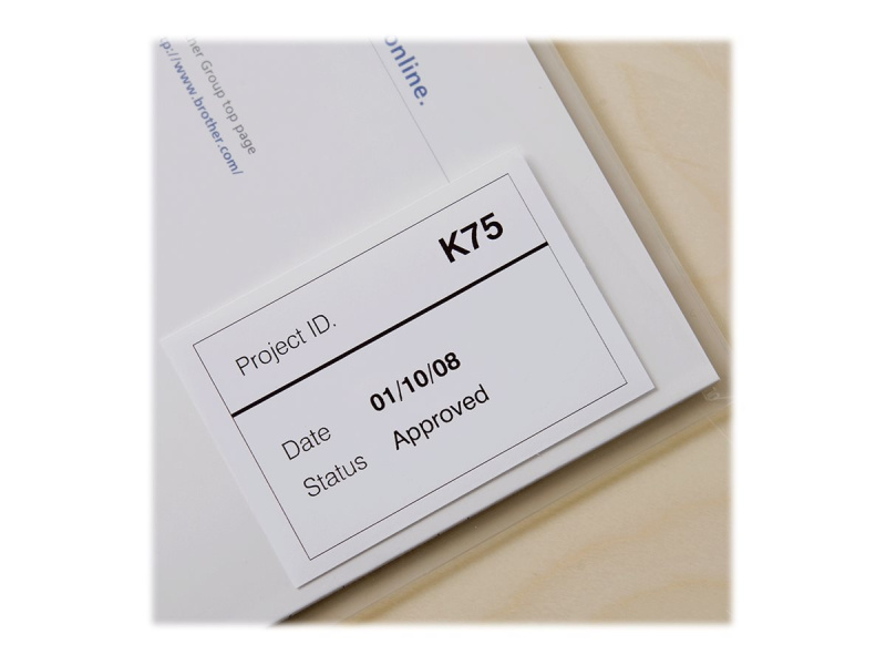 Etiketiklint Brother "DK22212", White, Pidev rull - Pilt 3