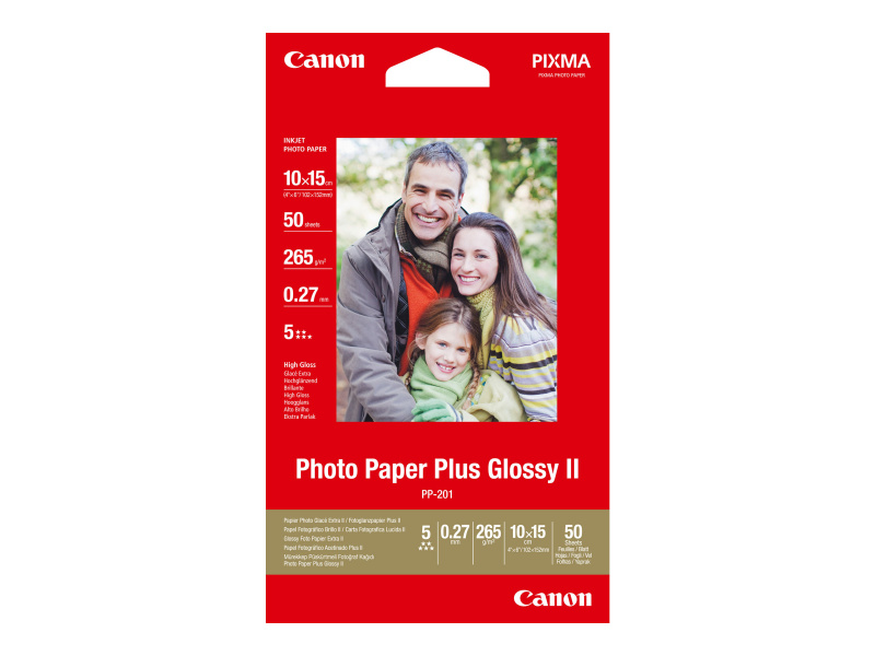 Fotopaber Canon "PP-201", White, Elavad Värvid