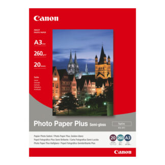 Fotopaber Canon "SG-201", White, 260 g/m², Pooläikiv