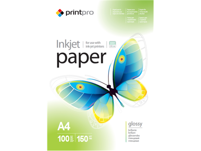 Photo paper ColorWay PrintPro, läikiv, A4 150g 100 lehte