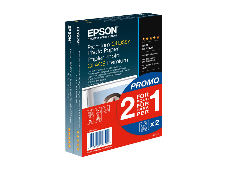 Fotopaber Epson "Premium Glossy", White, 255g, Erksad Prindid - Pilt 2