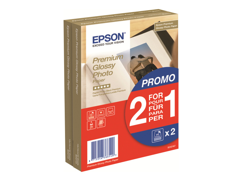 Fotopaber Epson "Premium Glossy", White, 255g, Erksad Prindid