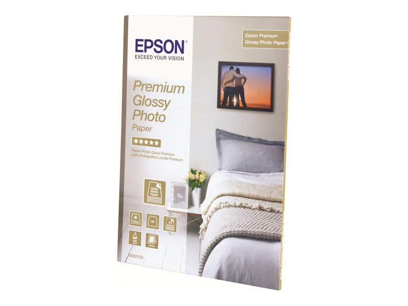 Fotopaber Epson Premium Glossy, White, Määrimiskindel