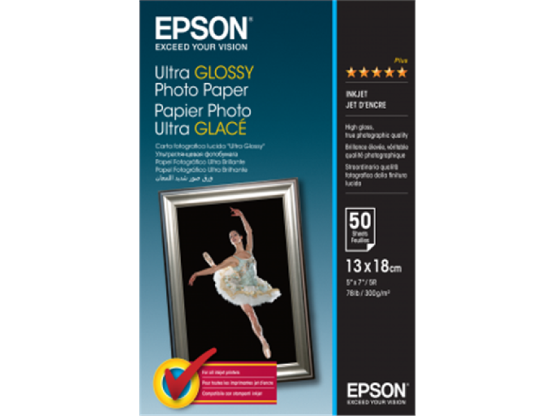 Фотобумага Epson Ultra Glossy, 300 g/m²