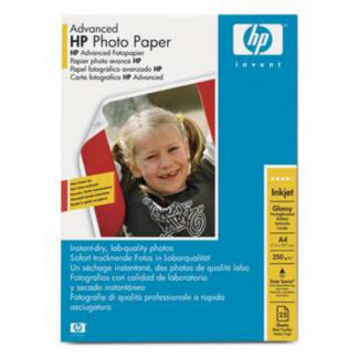 Fotopaber HP "Advanced Glossy", White, 250gsm, Pleekimiskindel