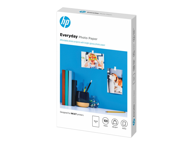 Fotopaber HP "Everyday Glossy", White, 200gsm, Lai Ühilduvus - Pilt 4