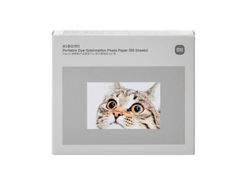 Fotopaber Xiaomi BHR082PGL, sublimatsioon, 2x3-tolli, 50 lehte
