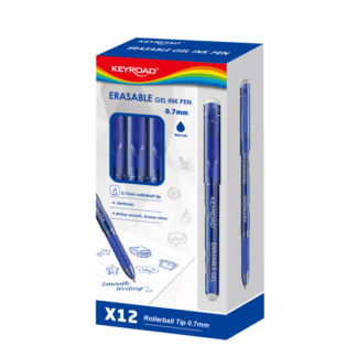 Geelpliiats Keyroad 0.7mm kirjutab-kustutab sinine
