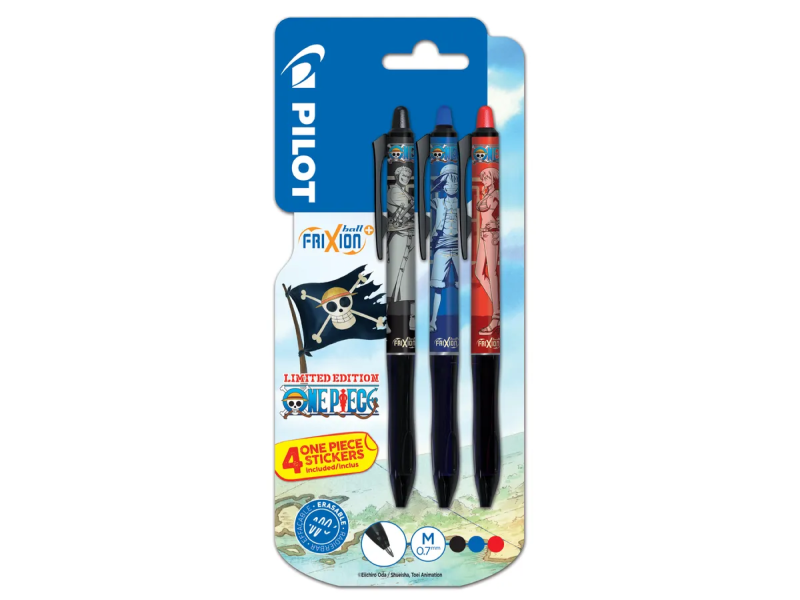 Geelpliiats Pilot Frixion Ball Plus One Piece 3tk/pk blistris