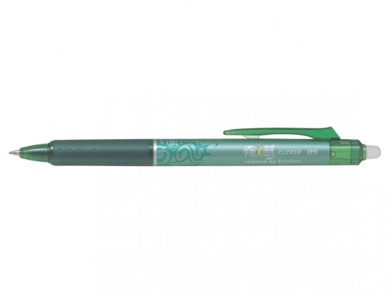 Geelpliiats Pilot Frixion Clicker 0,5 mm kustutav roheline