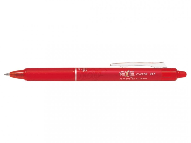 Geelpliiats Pilot Frixion Clicker 0,7 mm kustutav punane