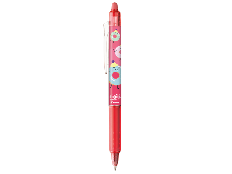Geelpliiats Pilot Frixion Clicker Fancy Coral pink 0,7 mm kustutav sinine
