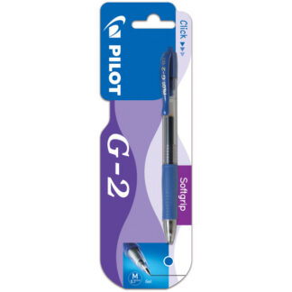 Geelpliiats Pilot G-2 0.7mm sinine blistris