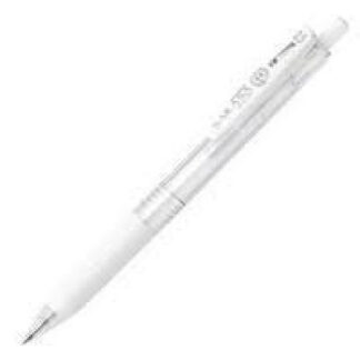Geelpliiats Sarasa Clip Milk 0.5mm, valge