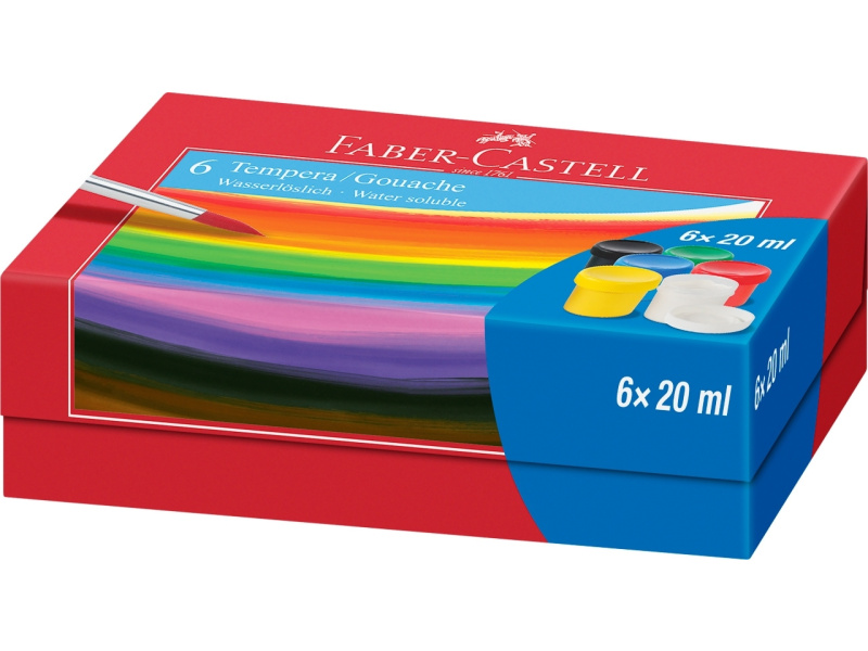 Guass Faber-Castell 6-värvi 20ml