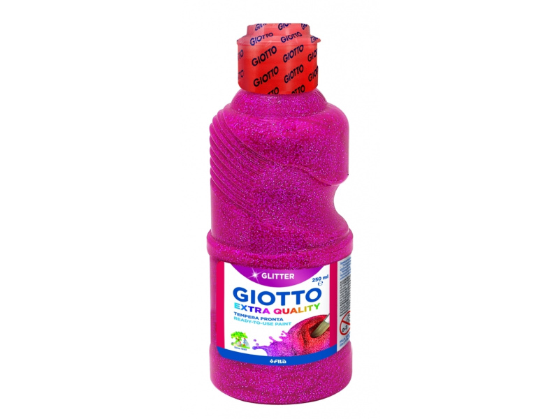 Guass Fila Giotto Glitter 250ml glitter roosa