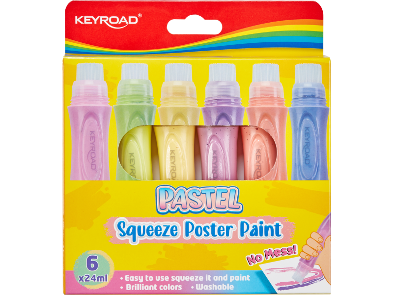 Guass Keyroad 6-värvi Pastel, pudelites