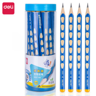 Harilik pliiats DELI 2B Jumbo ergonoomiline kolmnurkne