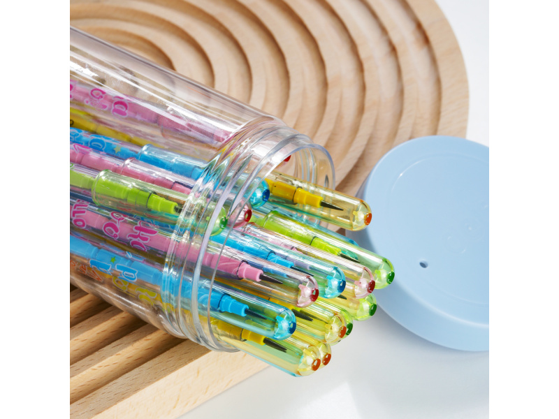 Harilik pliiats DELI C086 12-osa 2B assortii - Pilt 3