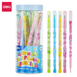 Harilik pliiats DELI C086 12-osa 2B assortii