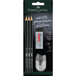 Harilik pliiats Faber-Castell 1111 HB koolikomplekt must